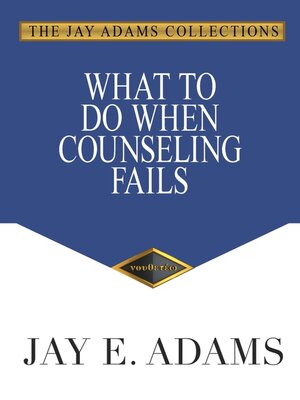 cover image of What to Do When Counseling Fails